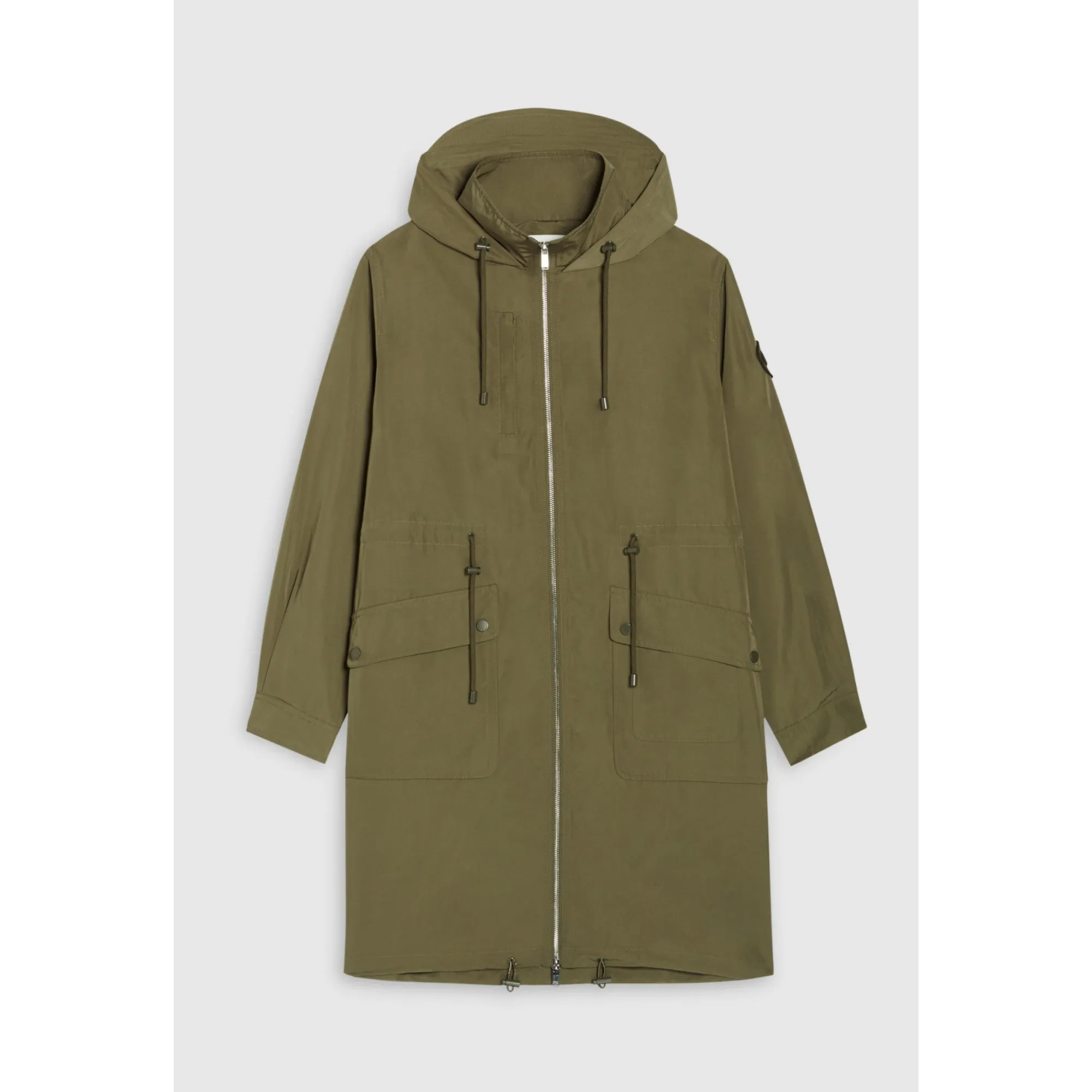 Women Khaki Parka - Khaki