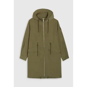 Women Khaki Parka - Khaki