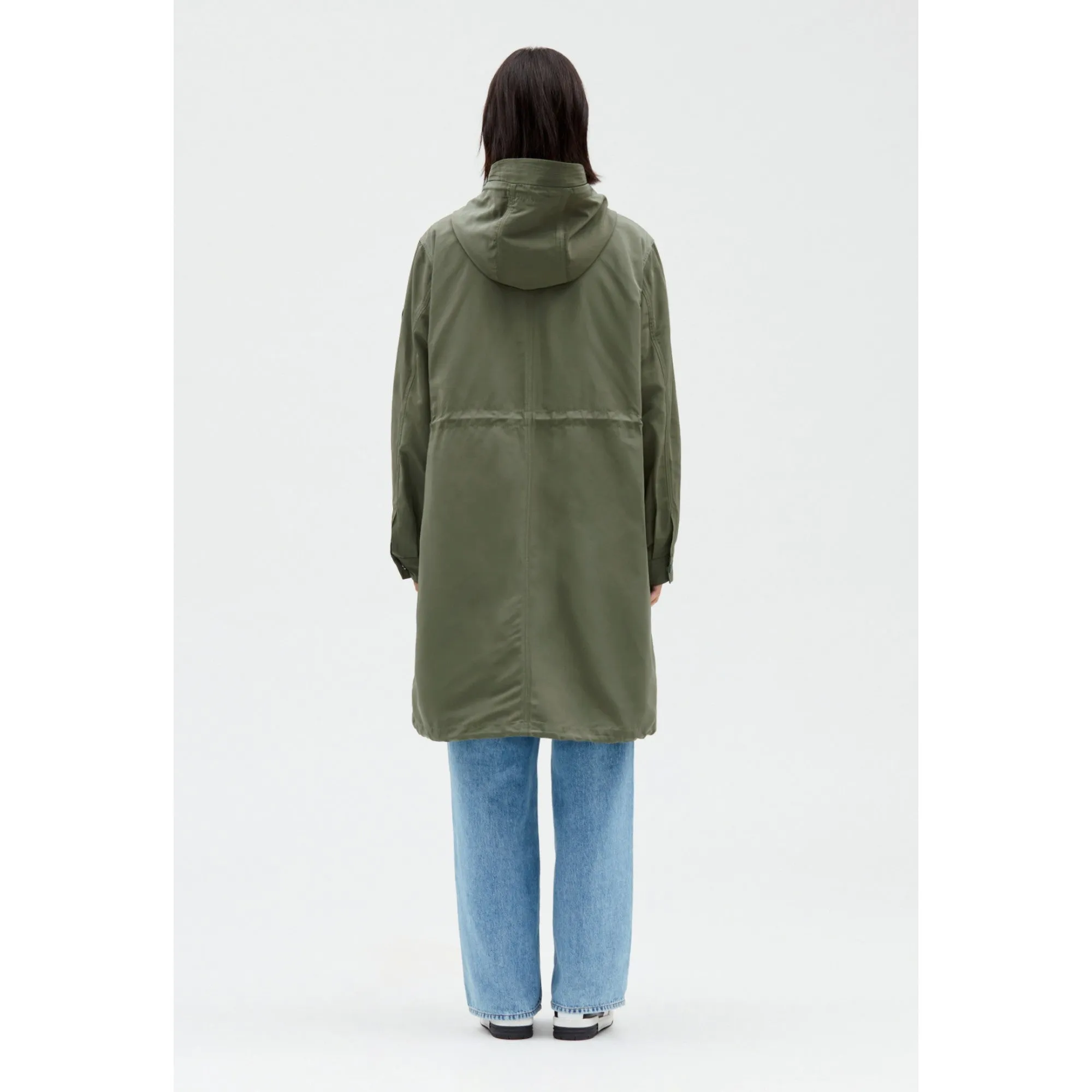 Women Khaki Parka - Khaki