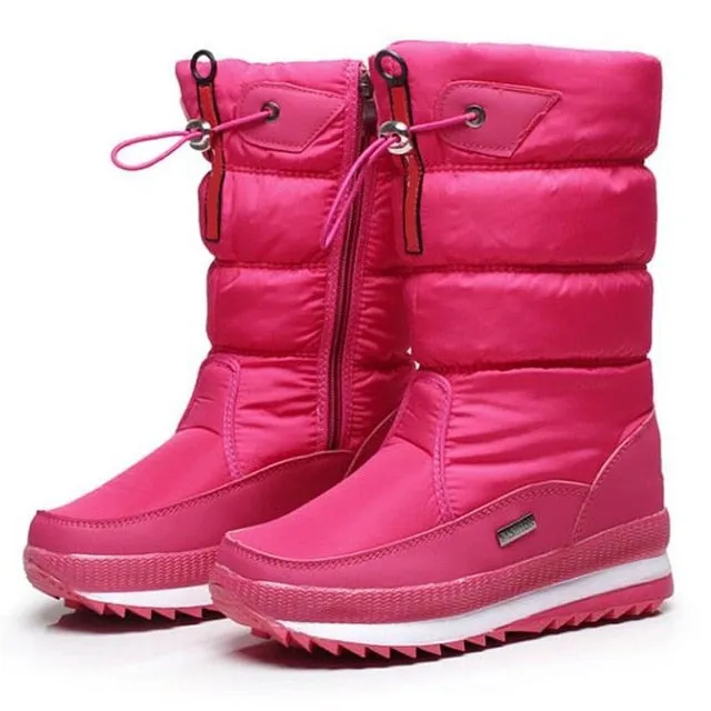 Women snow boots winter boots waterproof non-slip boot