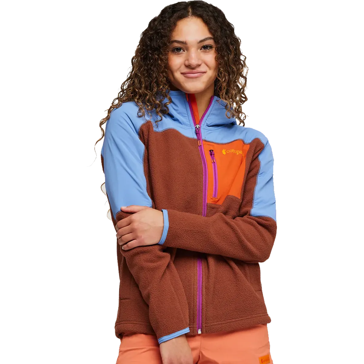 Women's Abrazo Hooded Full Zip Fleece Jacket