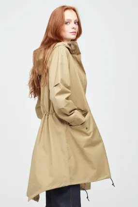 Women's Long Parka - Stone