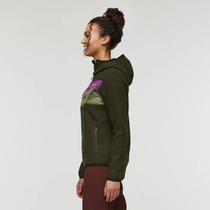 Women's Teca Fleece Hooded Full-Zip Jacket - Woodland Fairy