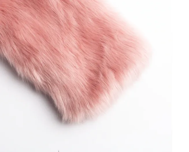 Women's Winter Warm Rabbit Fur Faux Fur Coat